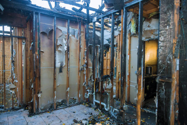 Professional Fire Damage Removal technician working in Red Boiling Springs, TN